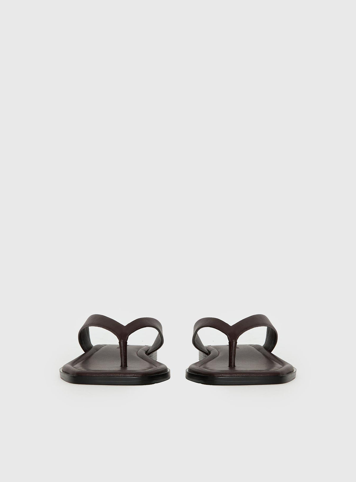 Alara Flat Thong Sandals Brown
