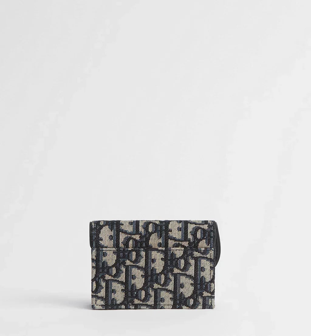 Dior Saddle Bloom Card Holder